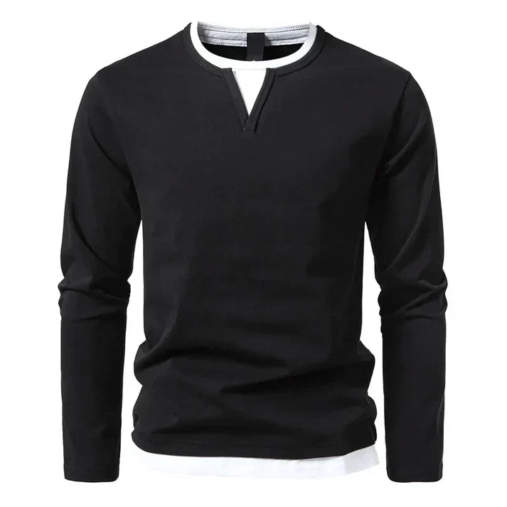 Damian | Tricou cu Mânecă Lungă Premium