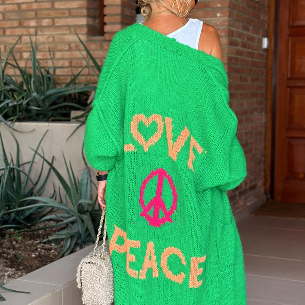 Giovanna | Cardigan lung oversized