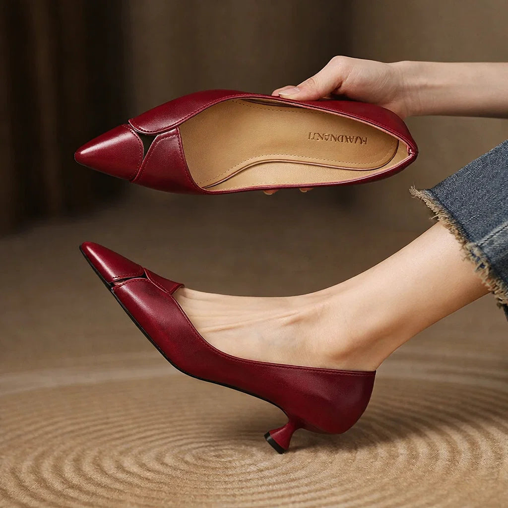 Ana-Mihaela | Pantofi cu Toc Clasic Premium