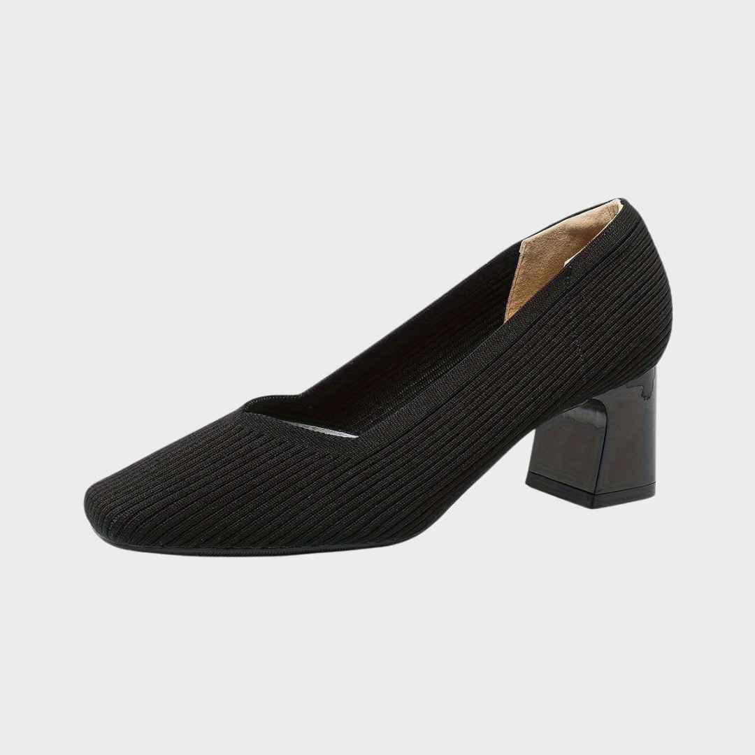 Bianca | Pantofi Confortabili cu Toc Stabil