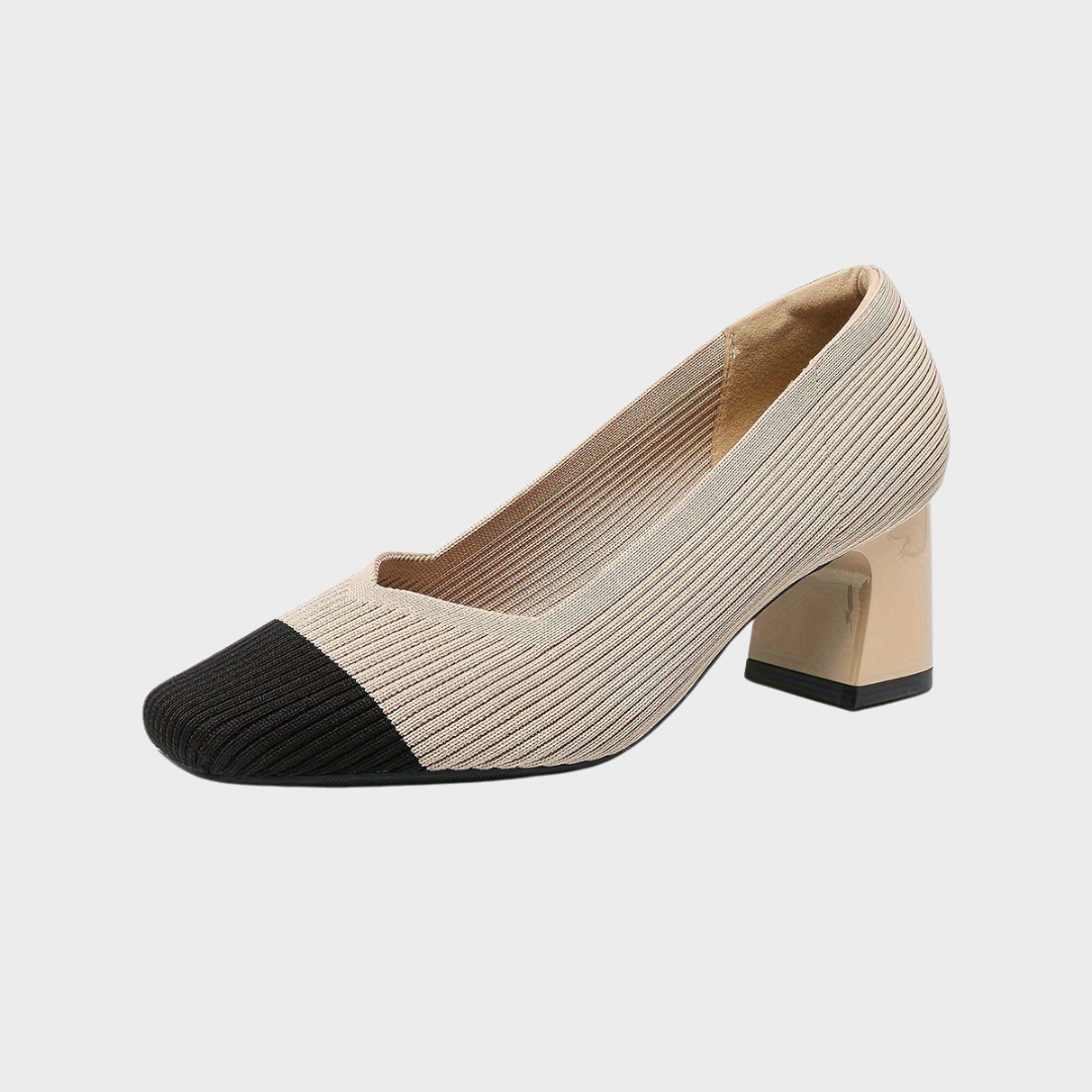 Bianca | Pantofi Confortabili cu Toc Stabil
