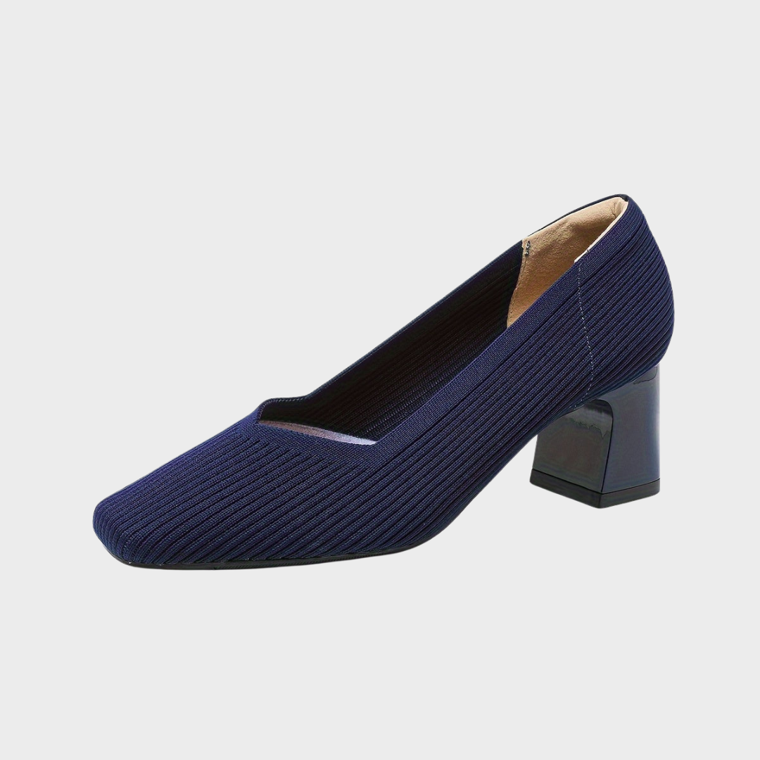 Bianca | Pantofi Confortabili cu Toc Stabil
