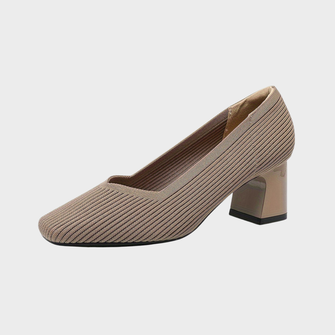 Bianca | Pantofi Confortabili cu Toc Stabil