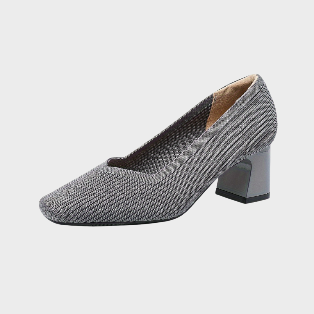 Bianca | Pantofi Confortabili cu Toc Stabil