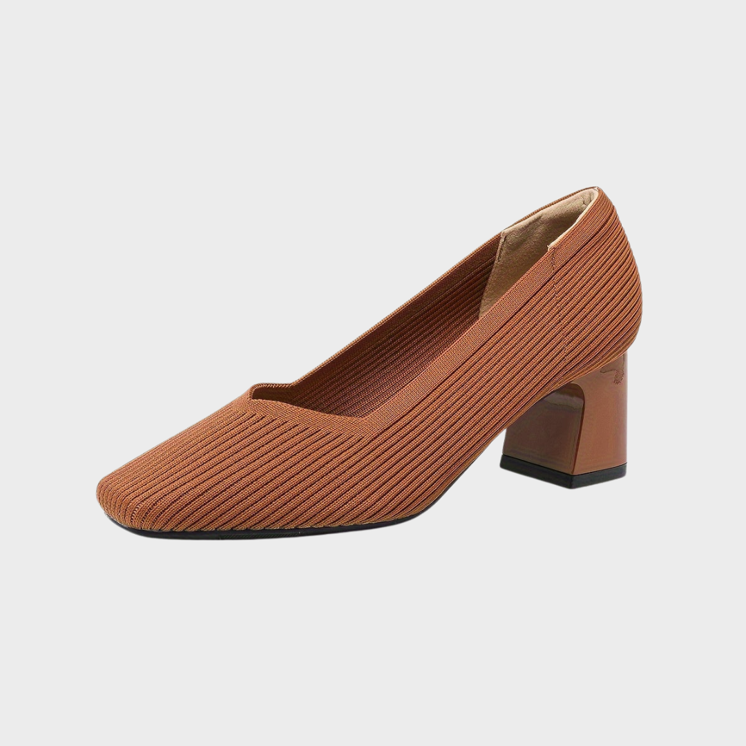 Bianca | Pantofi Confortabili cu Toc Stabil