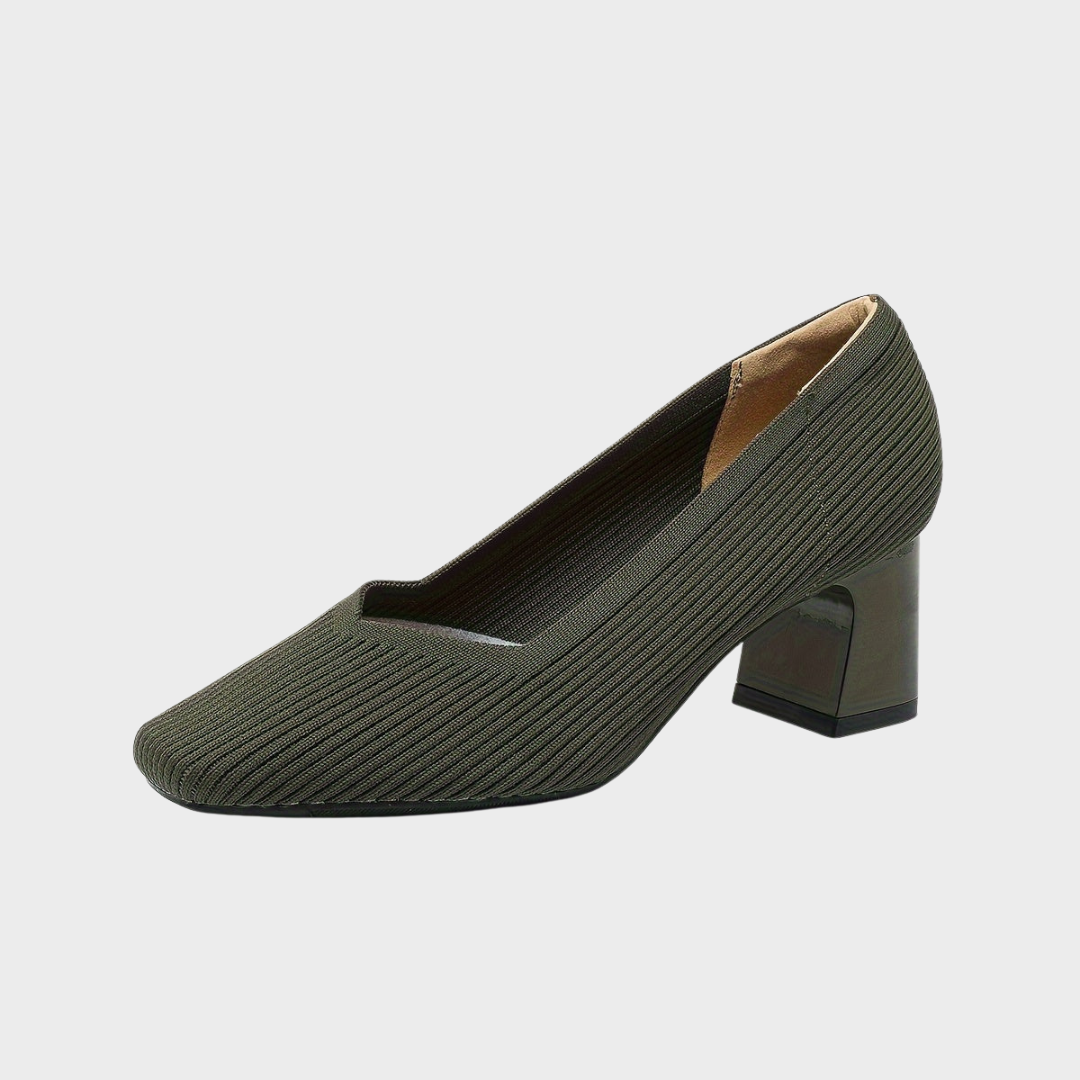 Bianca | Pantofi Confortabili cu Toc Stabil