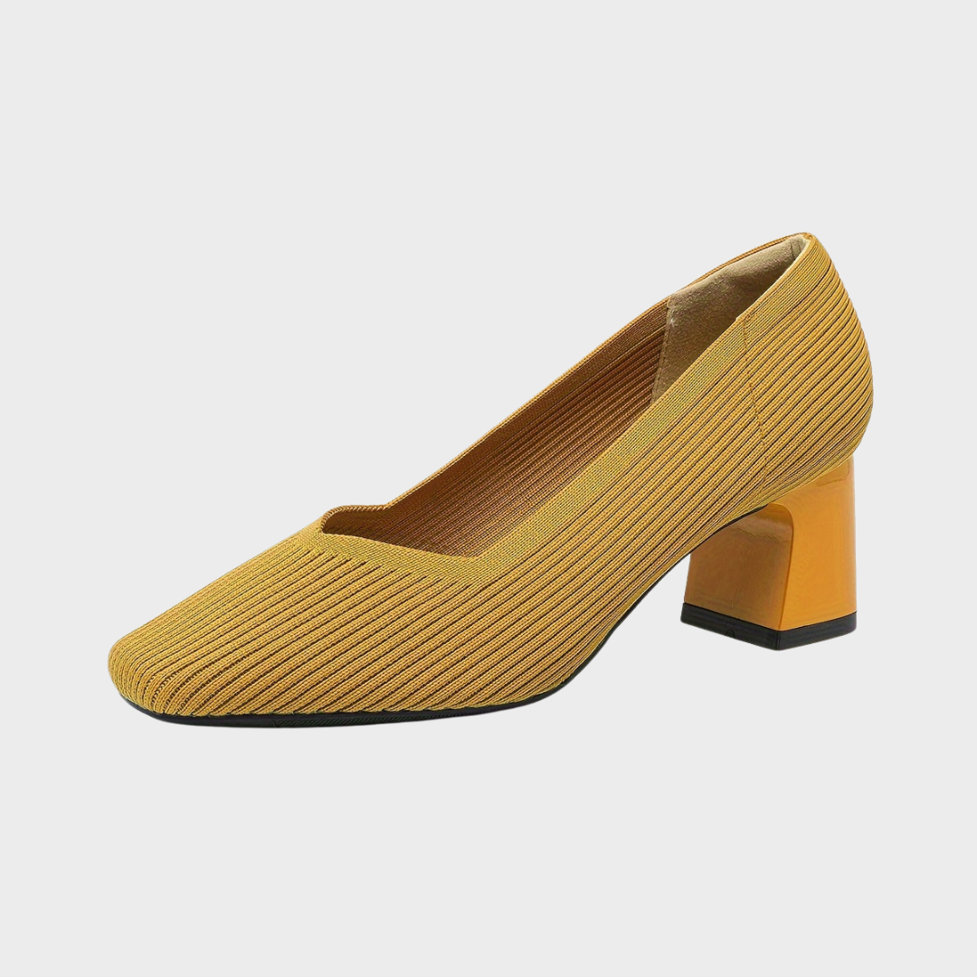 Bianca | Pantofi Confortabili cu Toc Stabil