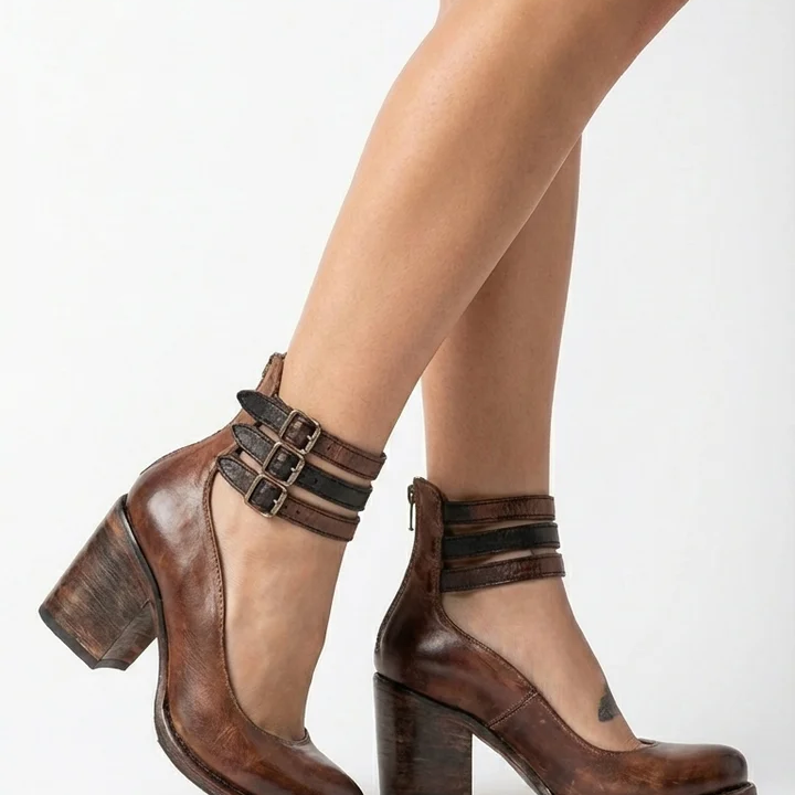 Ruxandra – Pantofi Eleganți cu Baretă