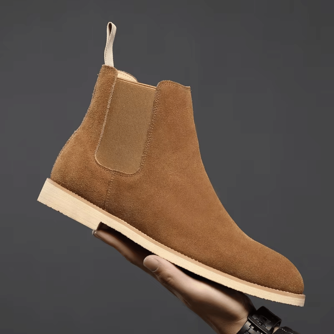 Adrian-Tudor | Botine Chelsea din Daim
