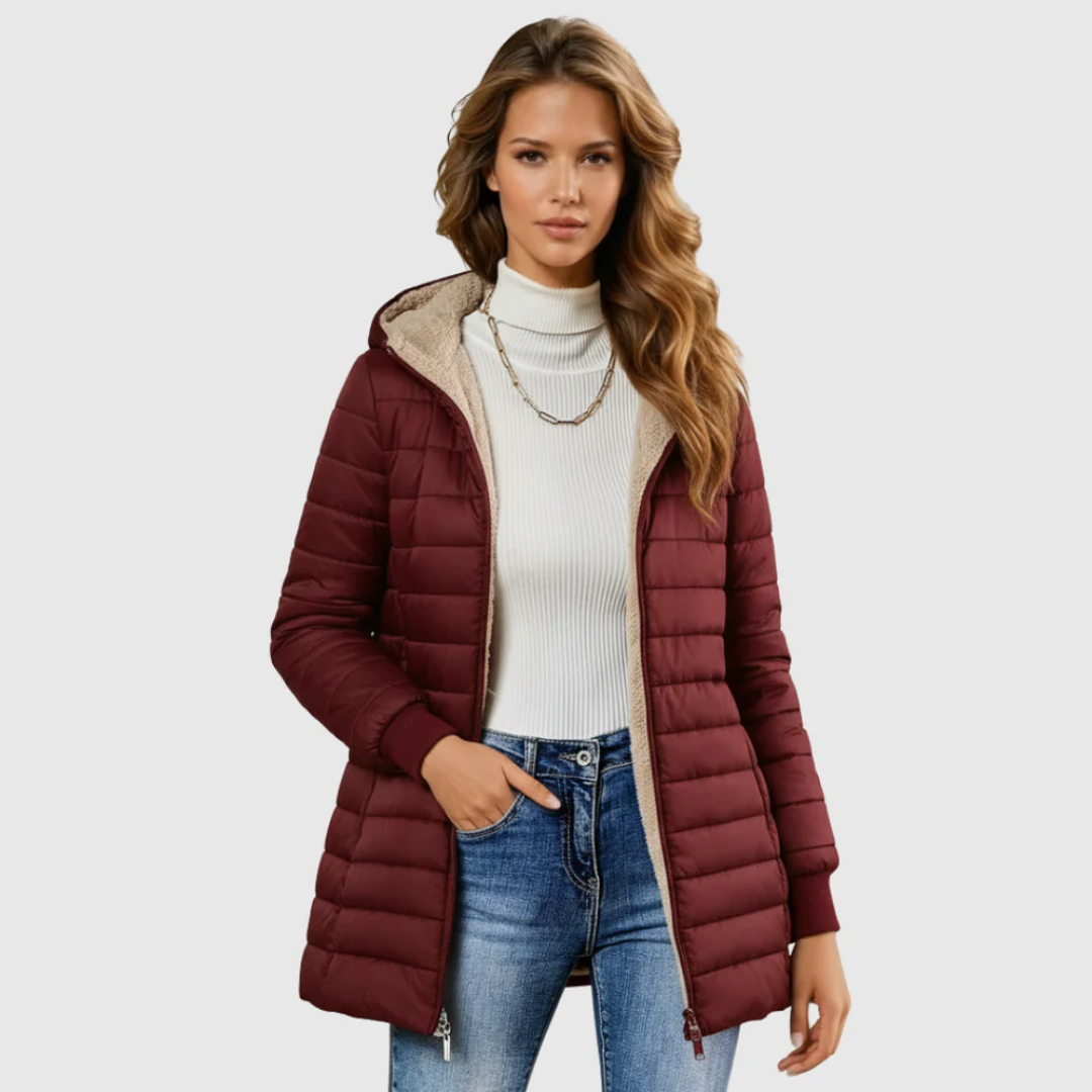 Antonia | Palton de Iarnă cu Polar