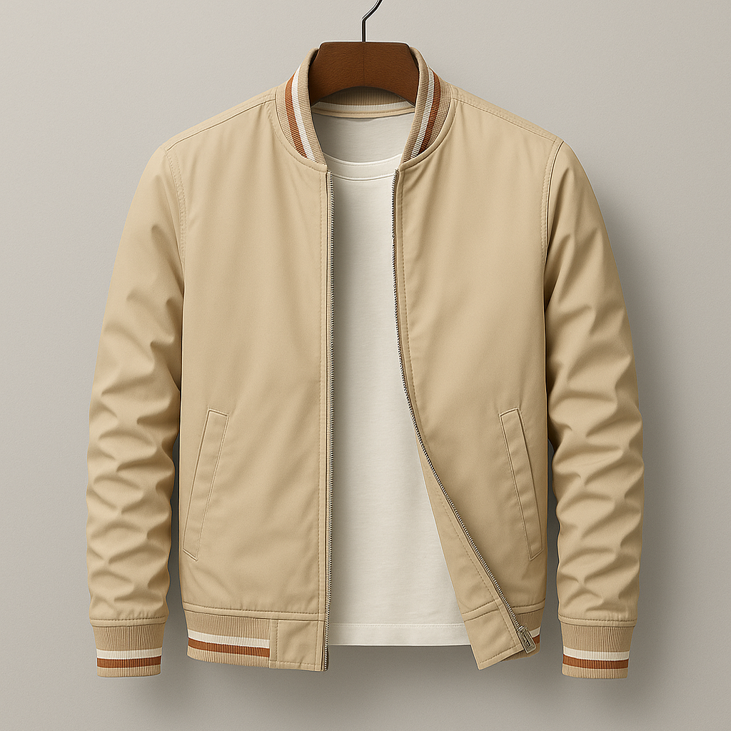 Alexandru | Bomber Modern cu Dungi