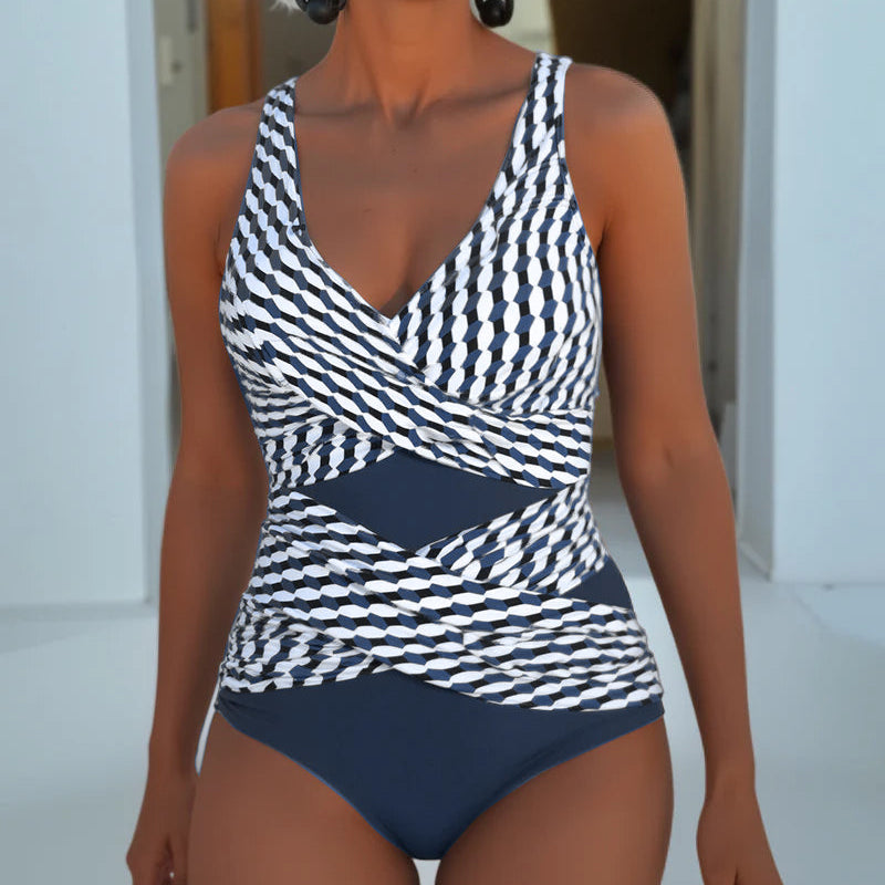 Adela – Costum de baie cu design încrucișat