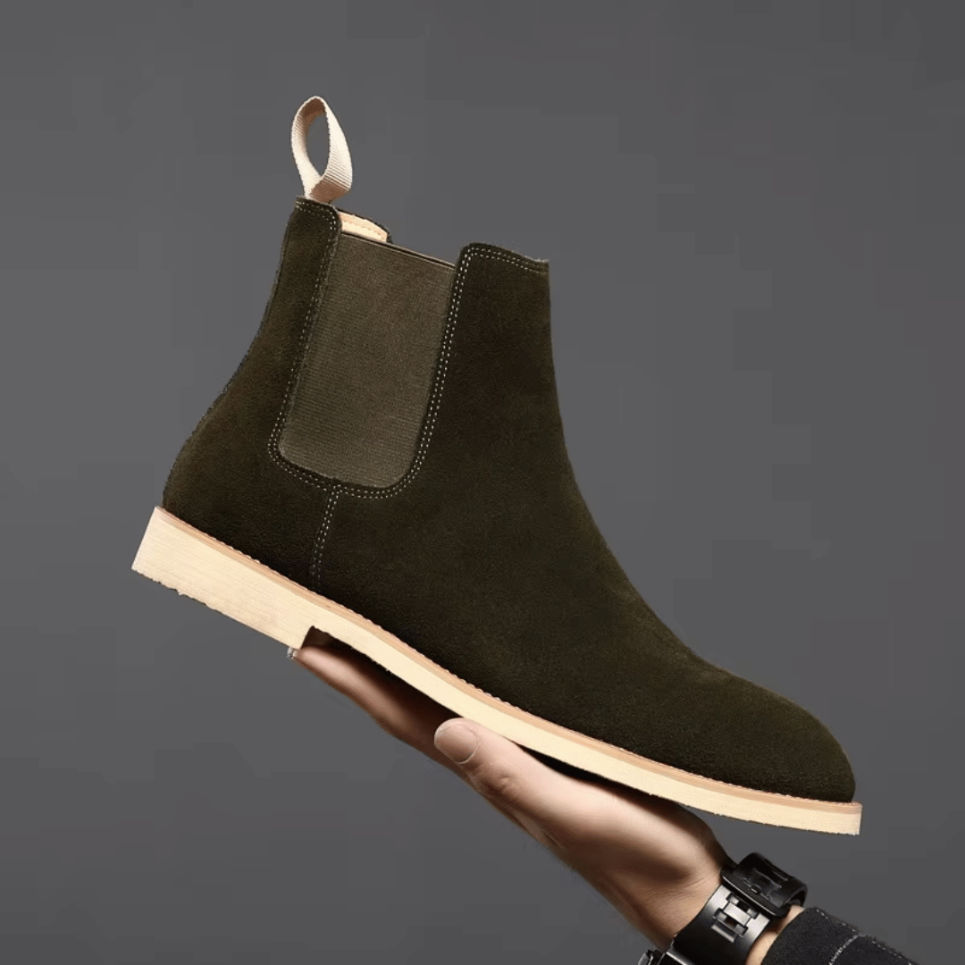 Adrian-Tudor | Botine Chelsea din Daim