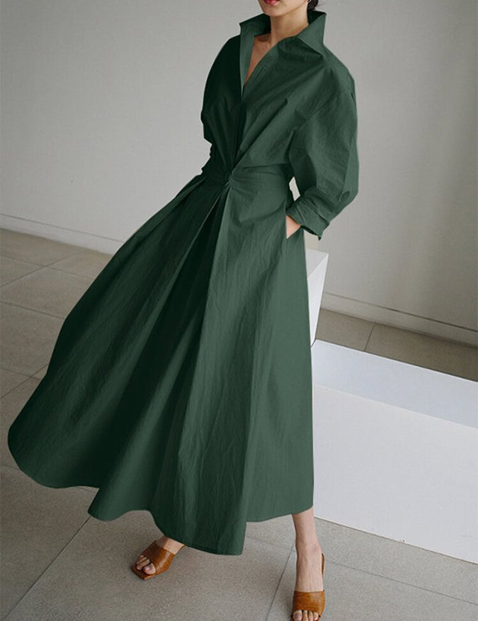 Loredana | Rochie Lungă Fluidă Versatilă