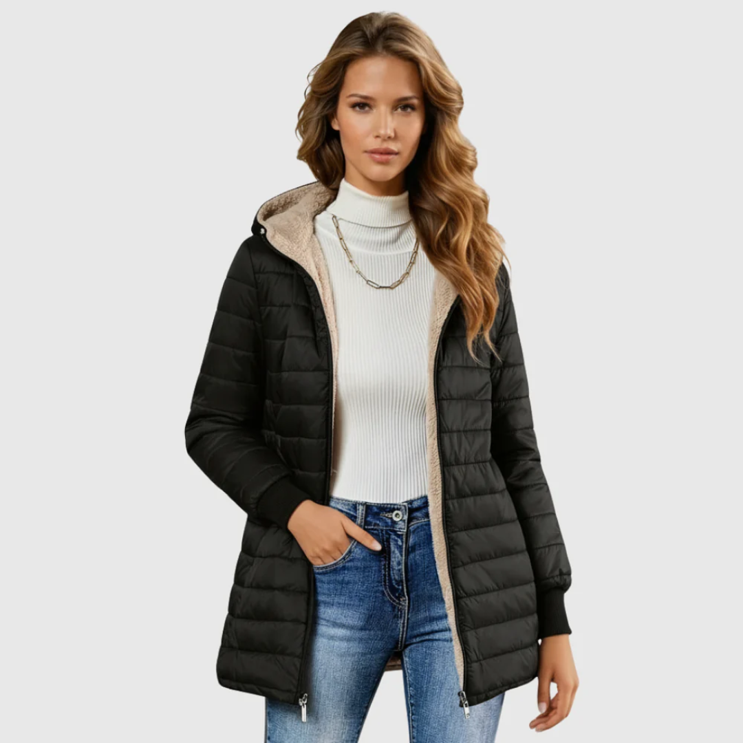 Antonia | Palton de Iarnă cu Polar