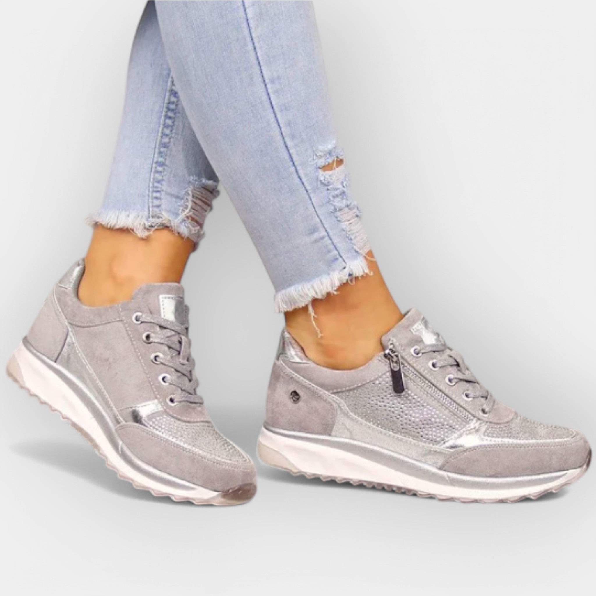 Alina | Adidași Anatomici cu Fermoar