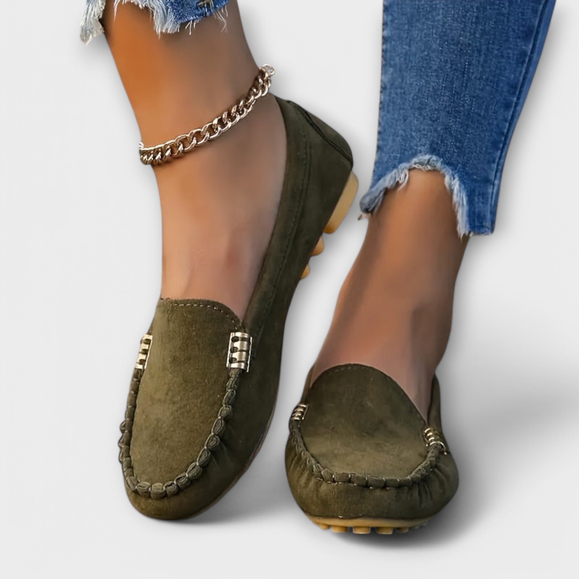 Tatiana | Mocasini cu Design Elegant