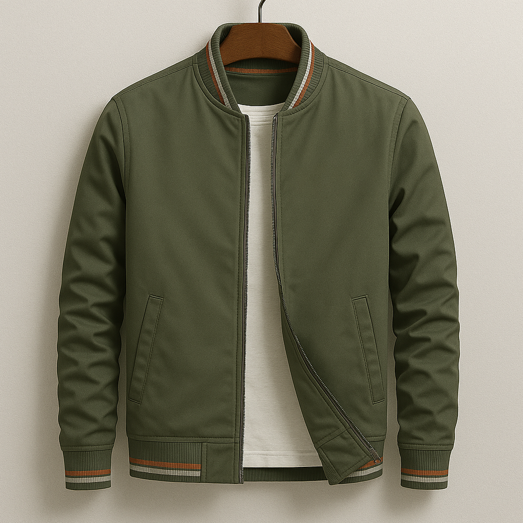 Alexandru | Bomber Modern cu Dungi