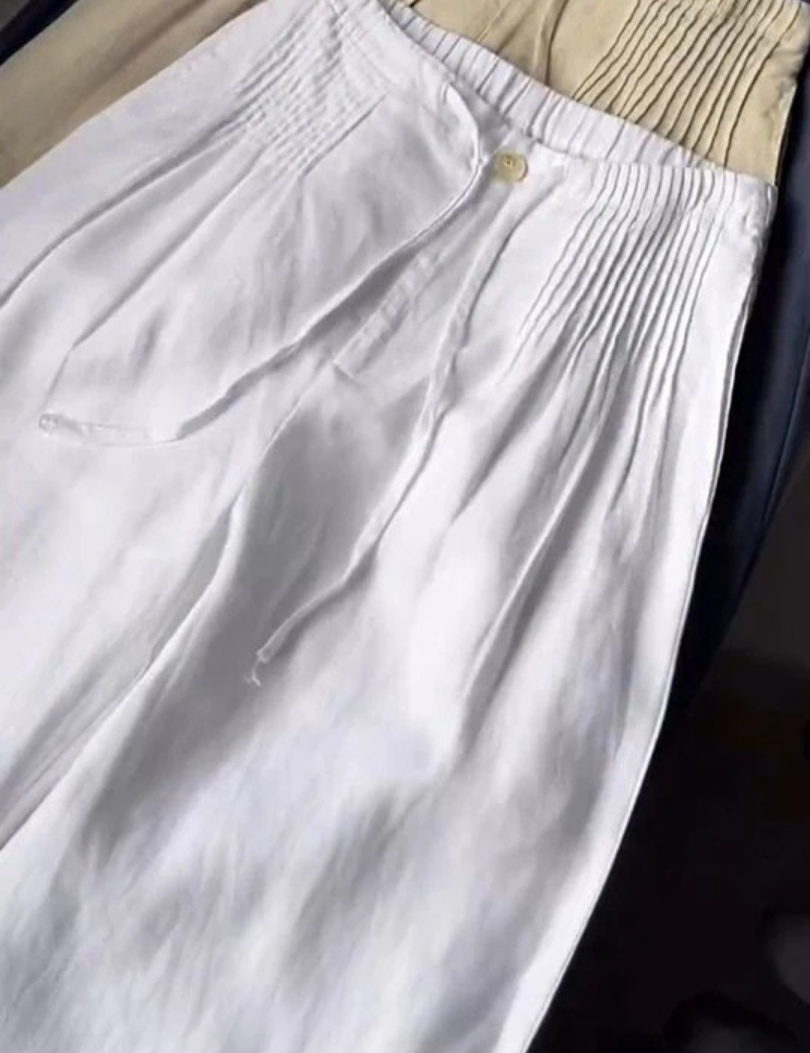 Raluca | Pantaloni cu Picior Larg