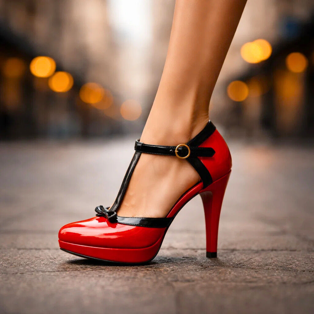 Amalia | Cizme cu Toc Bella Bowline