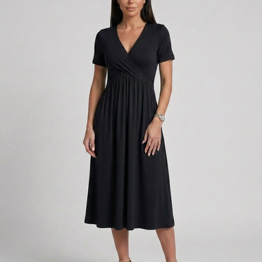 Georgeta – Rochie cu Decolteu în V