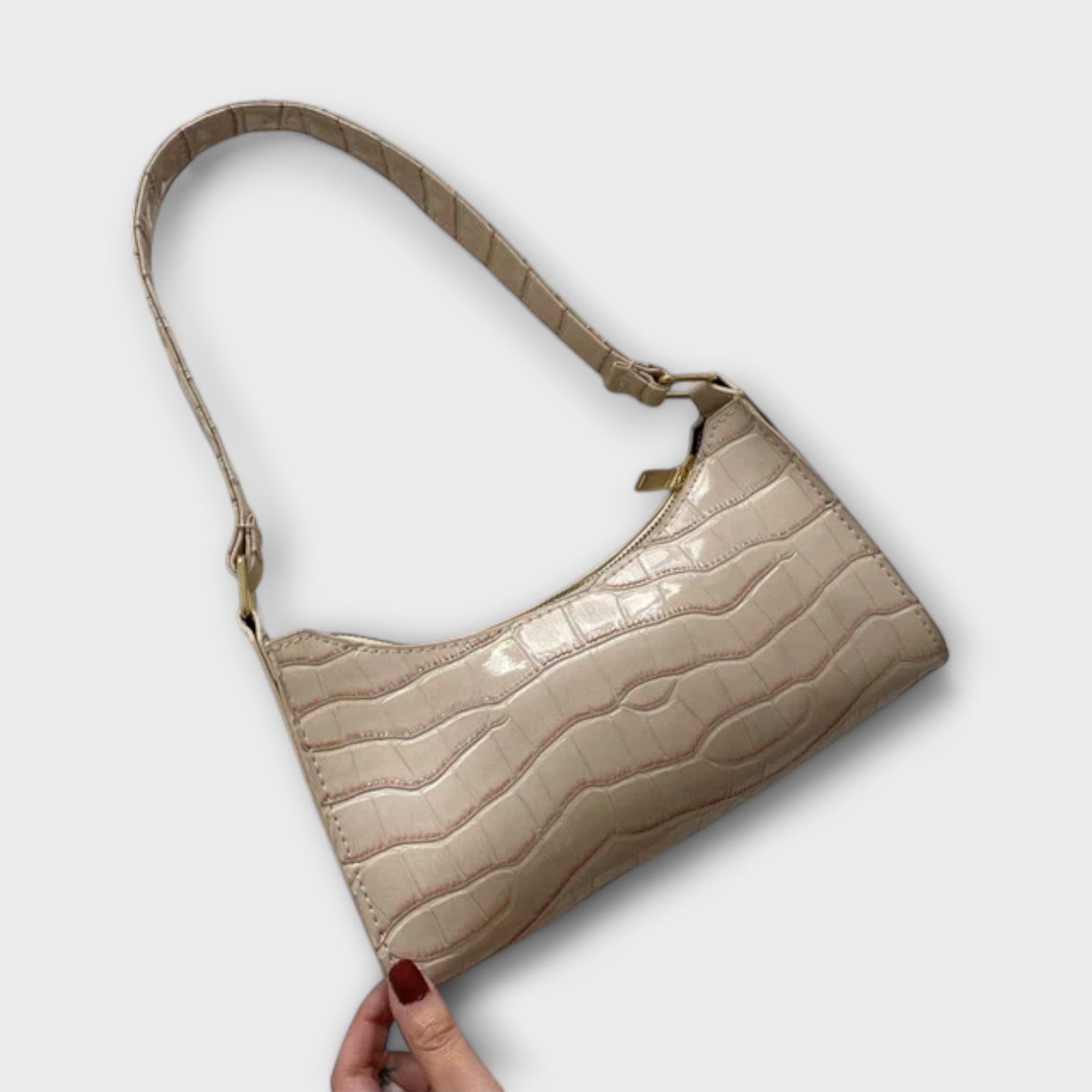 Elena-Bianca | Geantă Strălucitoare cu Design Elegant