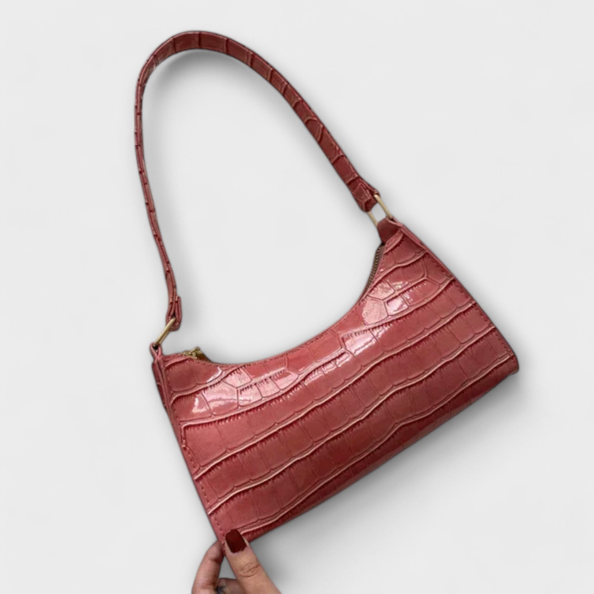 Elena-Bianca | Geantă Strălucitoare cu Design Elegant