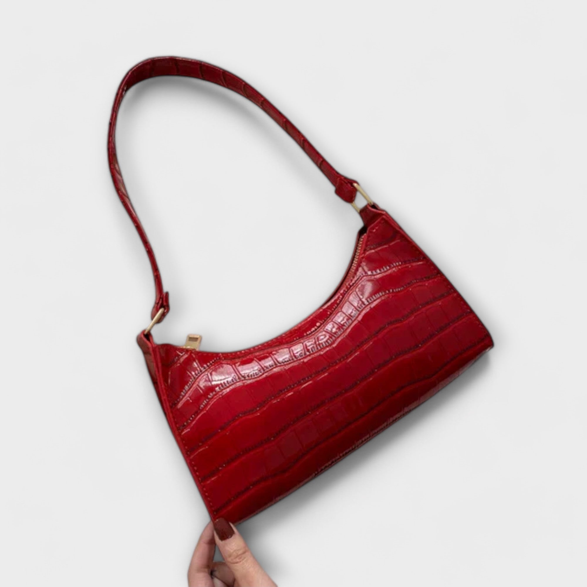 Elena-Bianca | Geantă Strălucitoare cu Design Elegant