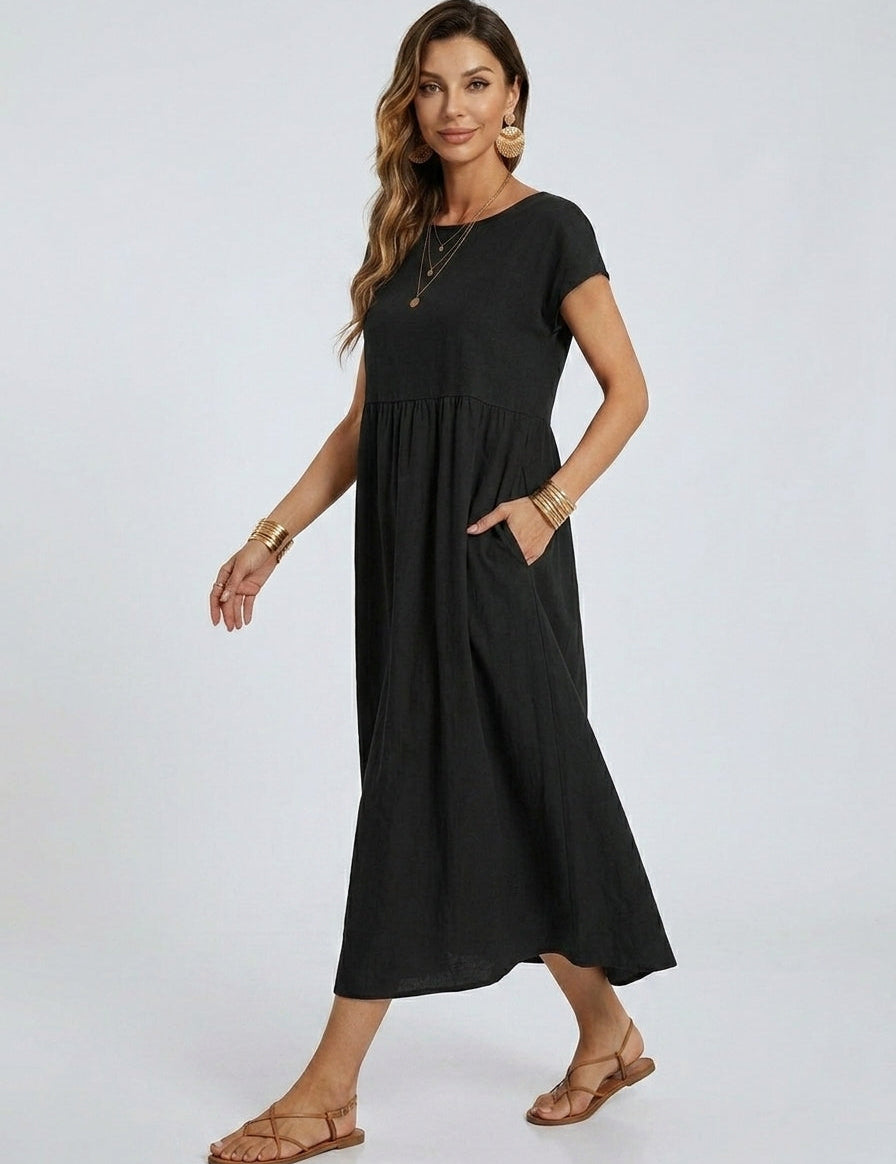 Daciana | Rochie Midi Atemporală Versatilă