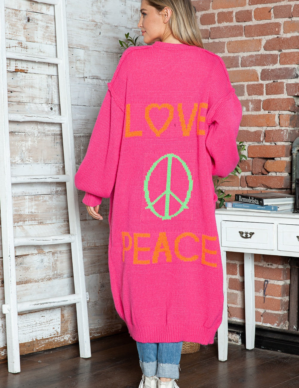 Lidia | Cardigan Lung Oversized Versatil