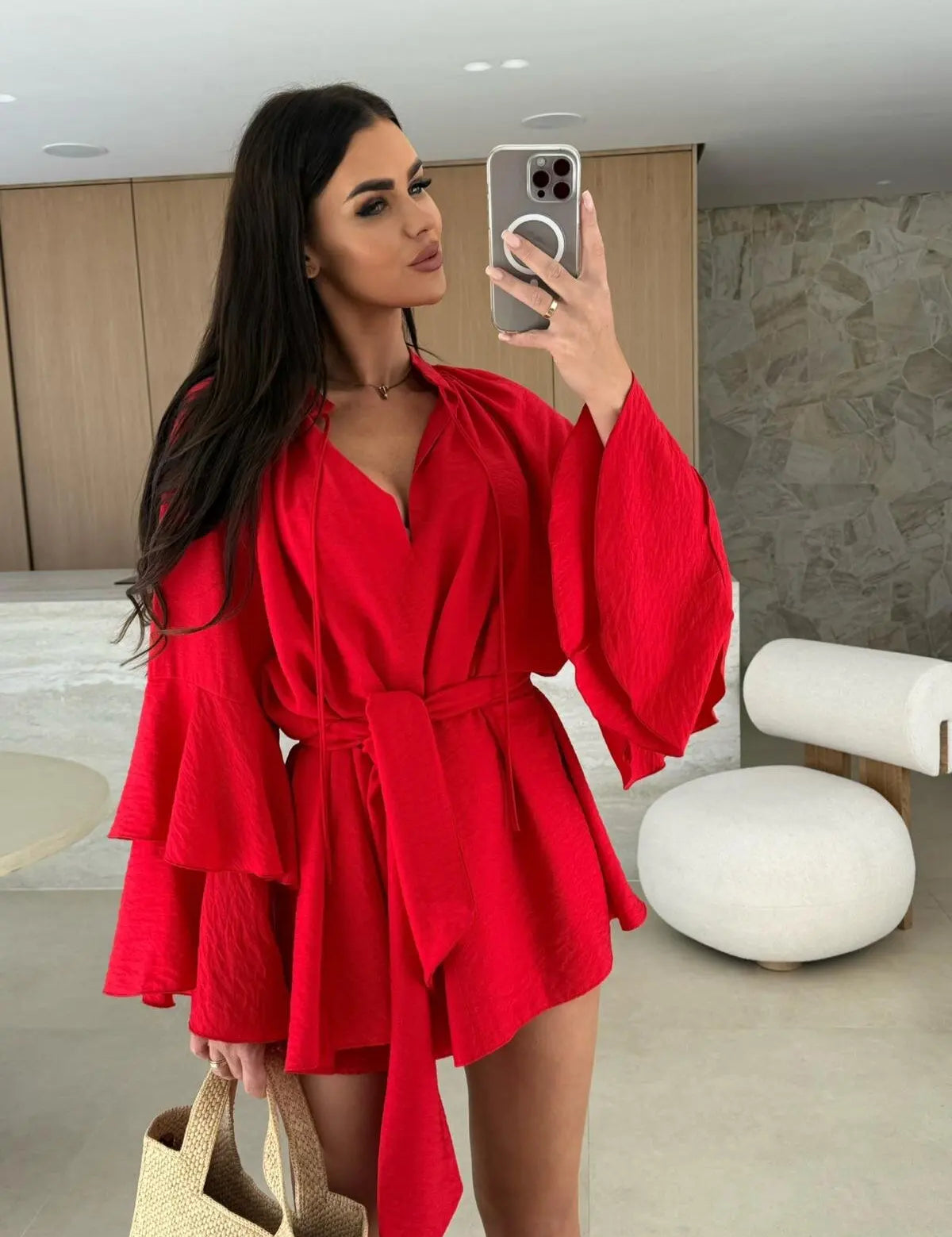 Ramona | Rochie Cămașă cu Curea