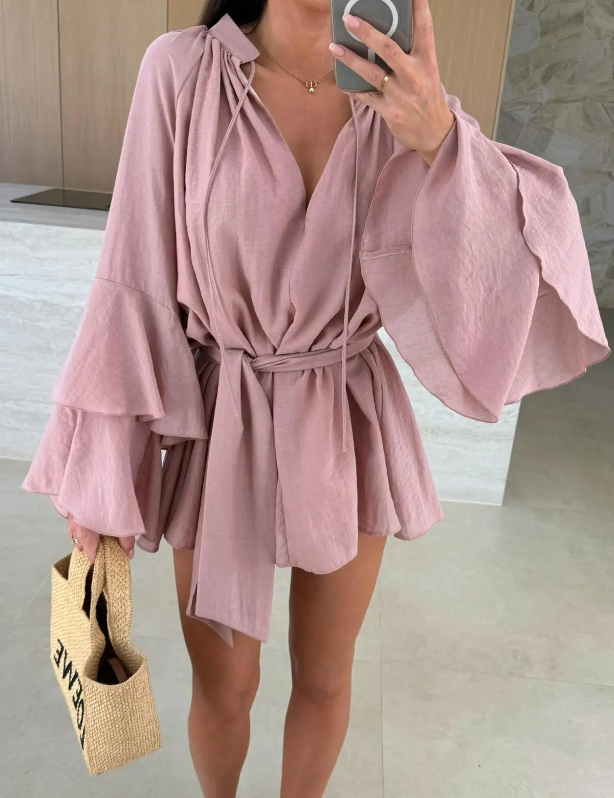 Ramona | Rochie Cămașă cu Curea
