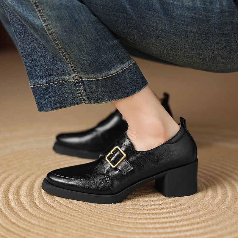Cătălina | Pantofi cu Toc Clasic Premium