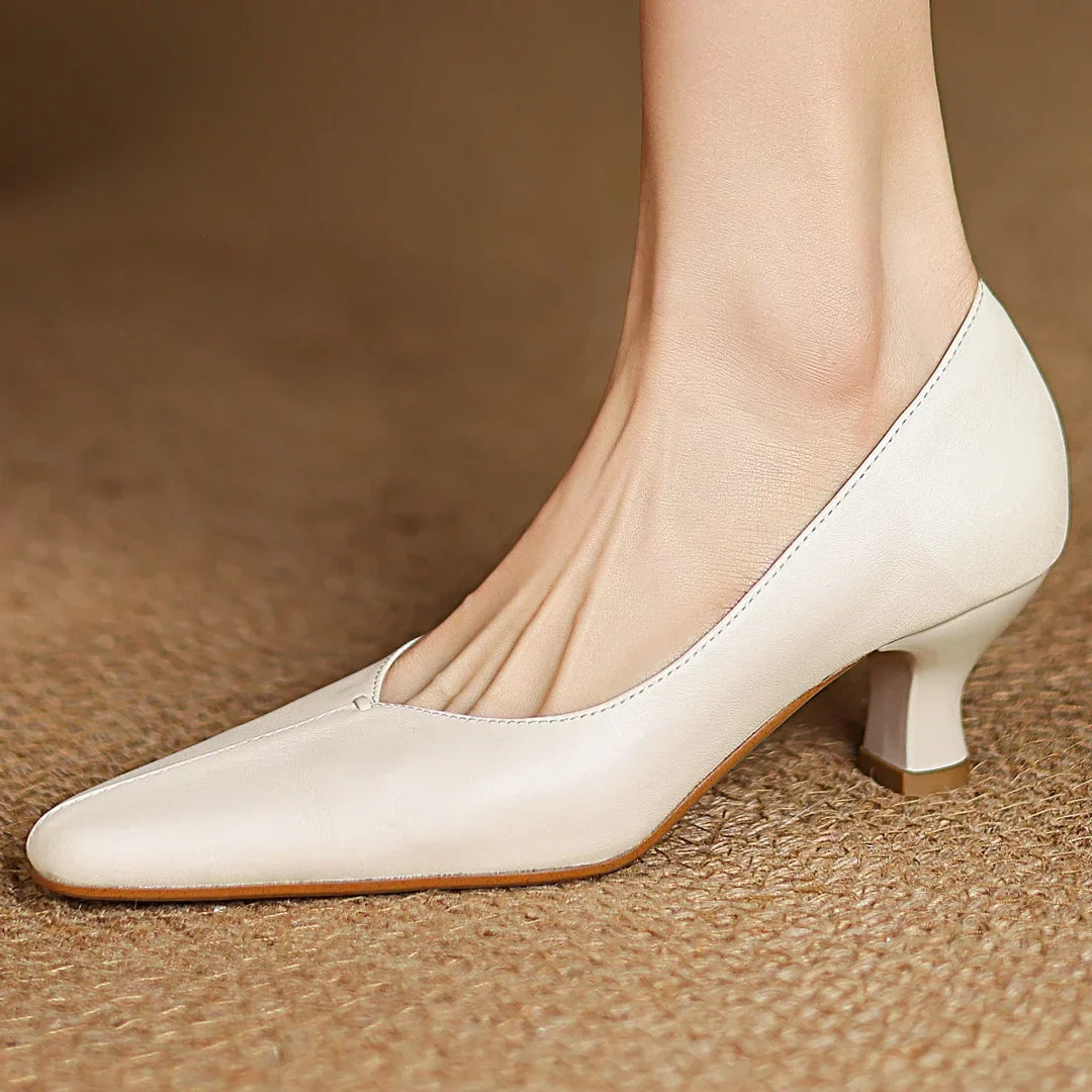 Maria-Alexandra | Pantofi cu Toc Clasic Premium