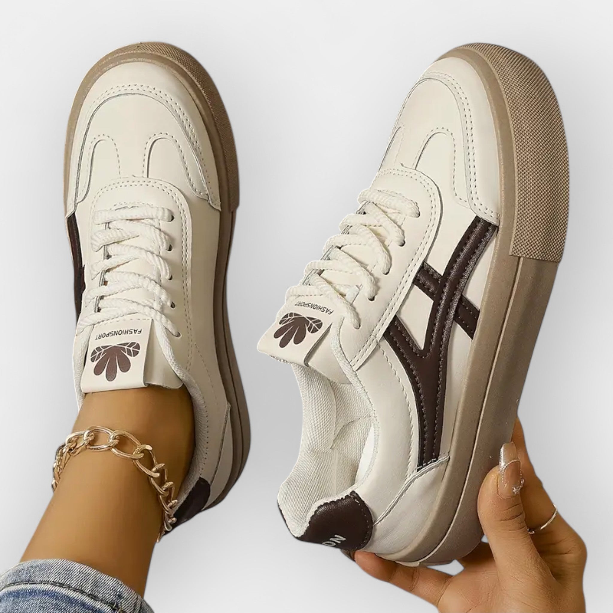 Florina | Adidași Retro cu Platformă