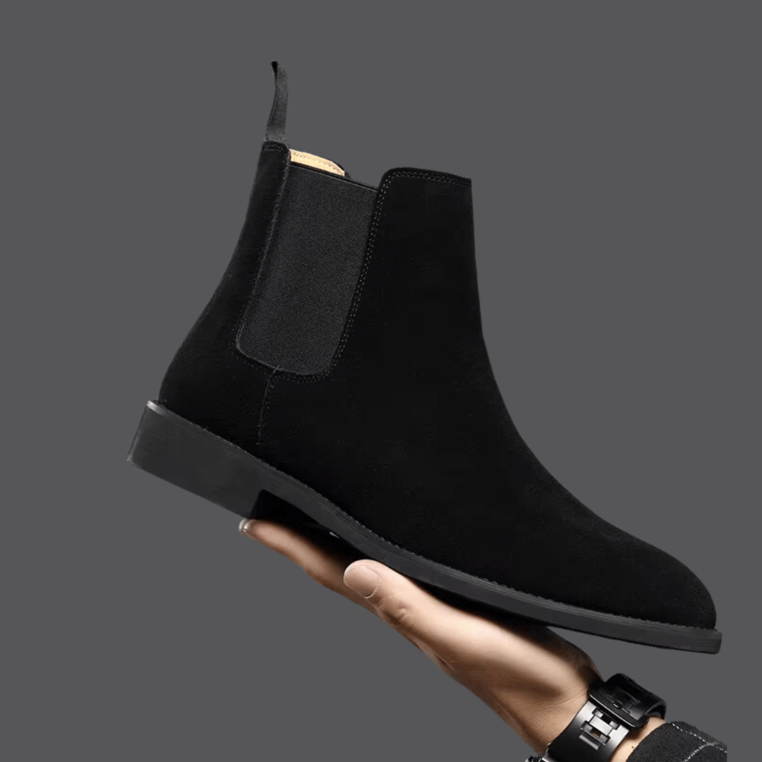 Adrian-Tudor | Botine Chelsea din Daim