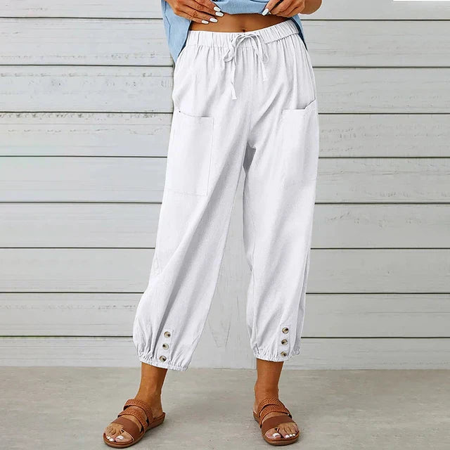 Roxana-Maria | Pantaloni de Vară Premium Ușori