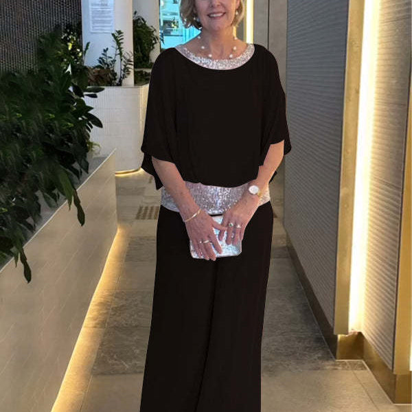 Liana – Set Elegant Format din Top și Fustă