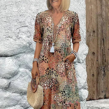 Loredana – Rochie cu Motiv Floral