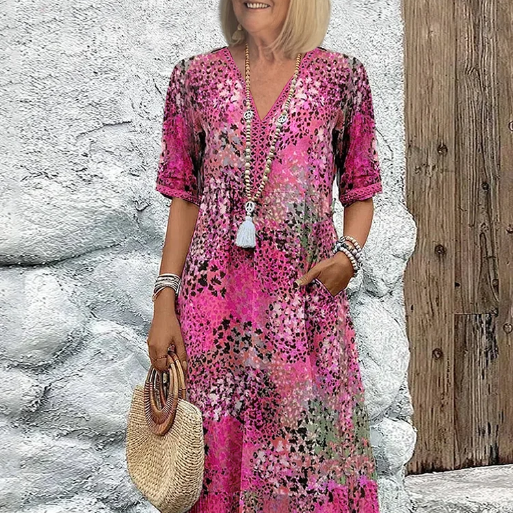 Loredana – Rochie cu Motiv Floral