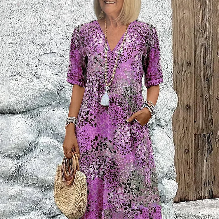 Loredana – Rochie cu Motiv Floral