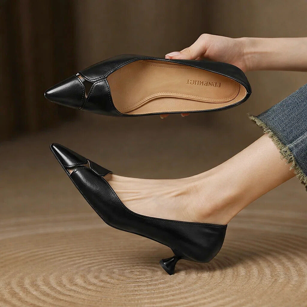 Ana-Mihaela | Pantofi cu Toc Clasic Premium