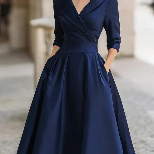 Maria – Rochie Midi Elegantă