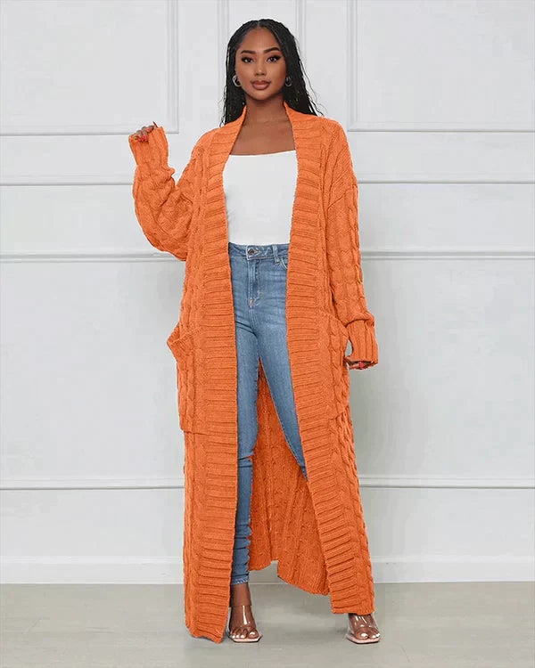 Natalia | Cardigan Lung cu Design Elegant