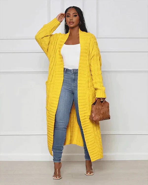 Natalia | Cardigan Lung cu Design Elegant