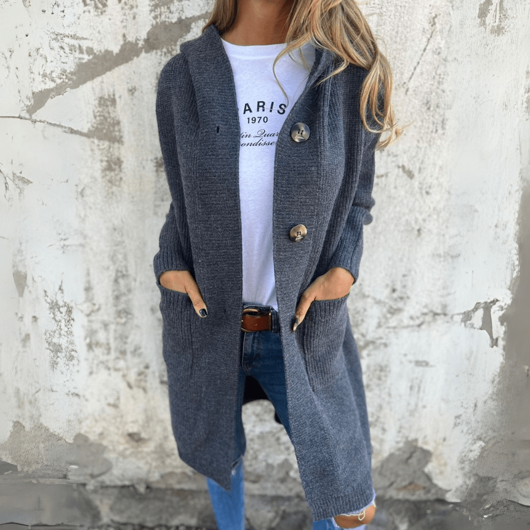 Victoria | Cardigan Lung Elegant Versatil