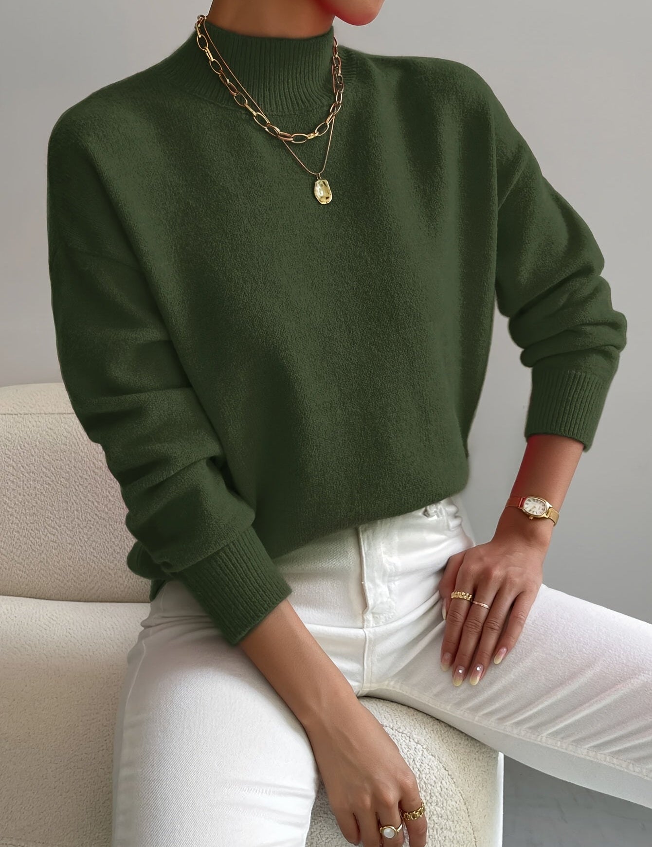 Yvonne™ | Pulover elegant și cald