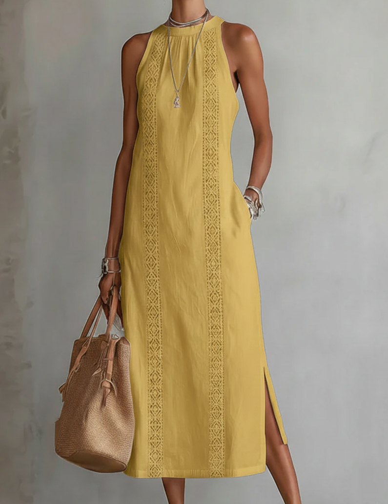 Loredana | Rochie Halter Ornamentală Versatilă