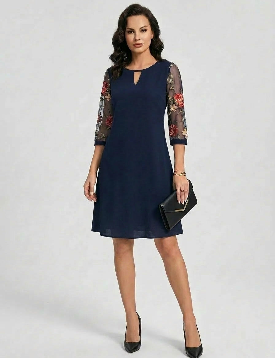 Carmen | Rochie Elegantă cu Mâneci