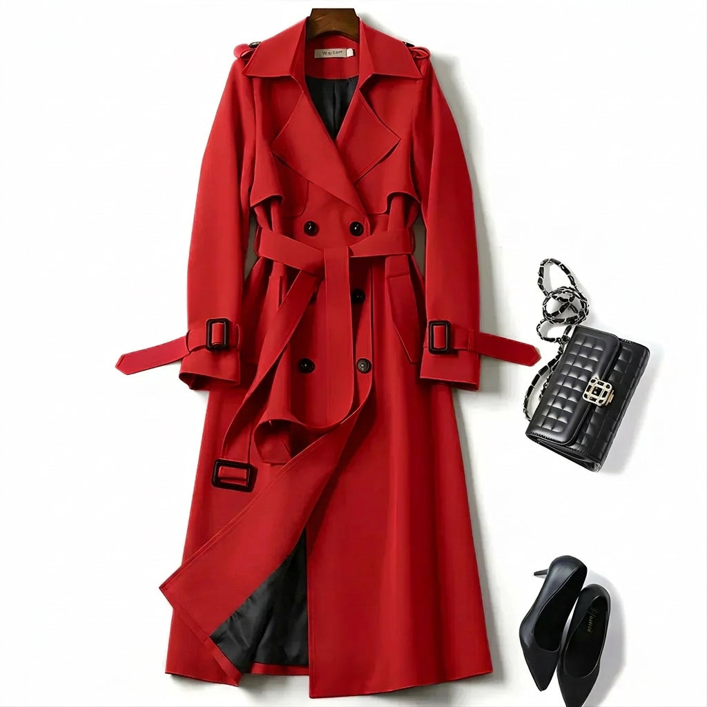 Gabriela-Maria | Trench Coat Clasic cu Design